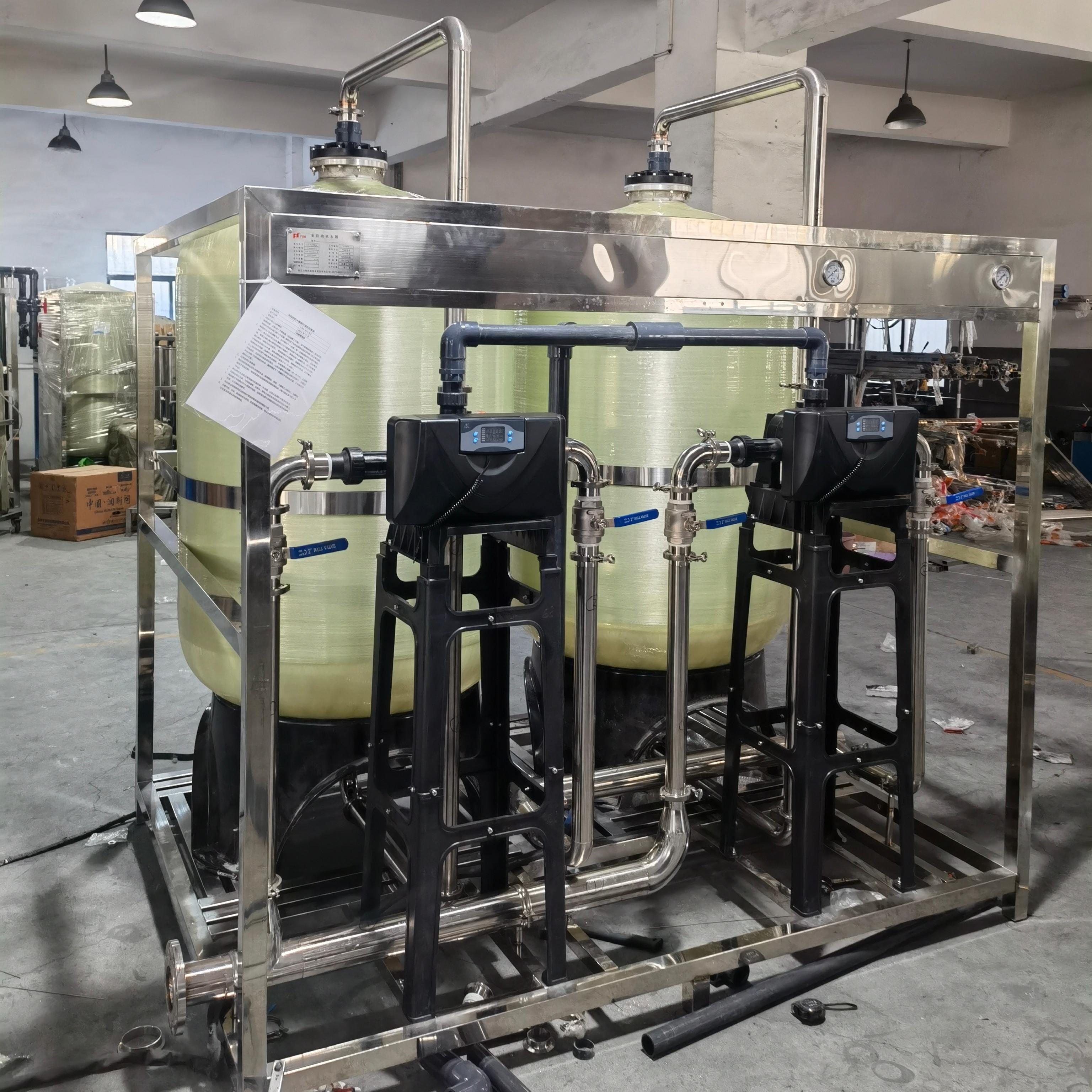 20-40 tone supapă dublă rezervor dublu alimentat cu apă continuă din oțel inoxidabil